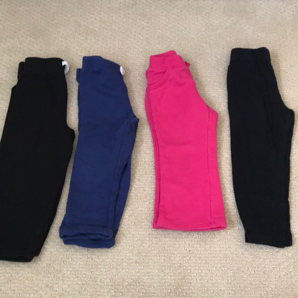 4 pair of soft pants